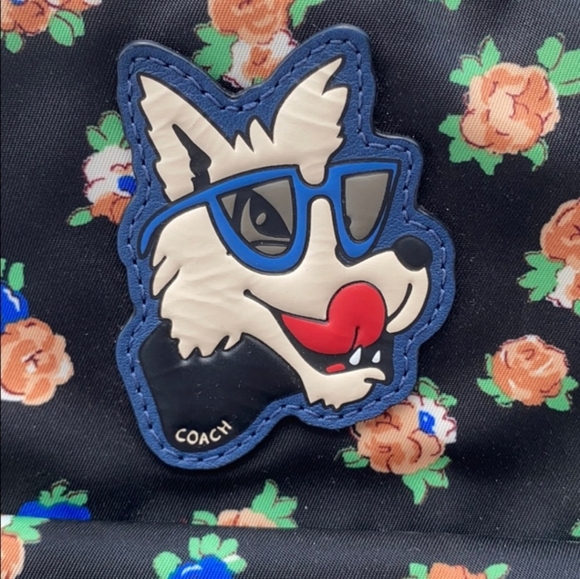 Coach EUC Mini Charlie Tea Rose Back Pack - Picture 6 of 6